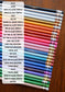 Custom Name Pencils – Set of 12 Engraved Pencils for School or Christmas Gifting