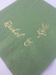 Personalized Cocktail Napkins – Custom Monogrammed Napkins for Weddings & Events