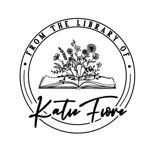 Custom Library Book Stamp – Personalized Embosser for Readers & Book Lovers