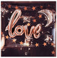 Love Script Balloon – Rose Gold Valentine’s Day or Proposal Photo Prop