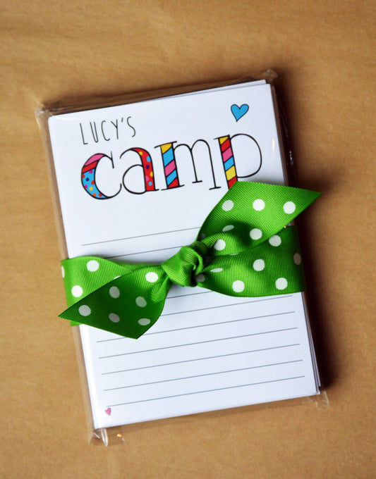 Camp Note Cards – Custom Thank You Stationery for Kids & Summer Camp