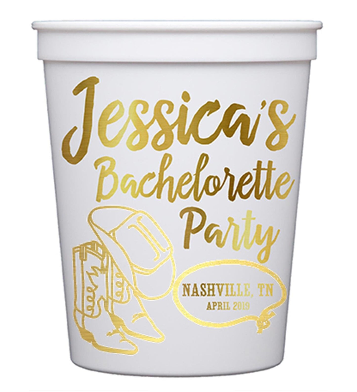 Stadium Cup 2-Color Print Upgrade – Add Two Colors to Your Custom Design