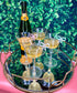 Coquette Bow Drink Clip – Custom Acrylic Marker for Baby Shower or Valentine’s Bar Decor
