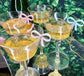 Coquette Bow Drink Clip – Custom Acrylic Marker for Baby Shower or Valentine’s Bar Decor