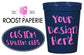 Monogrammed Frost Flex Cups – Personalized Wedding or Shower Drinkware