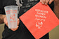 Personalized Wedding Cups, Frosted Cup, Shatterproof Frost Cups, Wedding Toast Cup, Custom Reception Bar Cups, Monogram Cups, Family Reunion