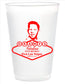 Personalized Wedding Cups, Frosted Cup, Shatterproof Frost Cups, Wedding Toast Cup, Custom Reception Bar Cups, Monogram Cups, Family Reunion