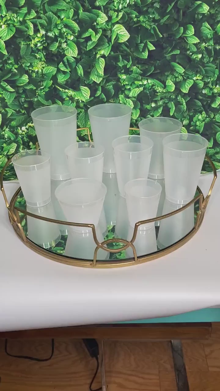 Personalized Disco Ball Cups, Shatterproof, Monogrammed, Custom, Frosted, Frost Flex, Cocktail Cups, Wine Cups, Party Cup, Wedding Cups